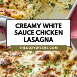 Creamy White Sauce Chicken Lasagna