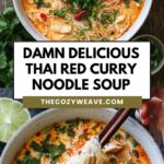 Damn Delicious Thai Red Curry Noodle Soup