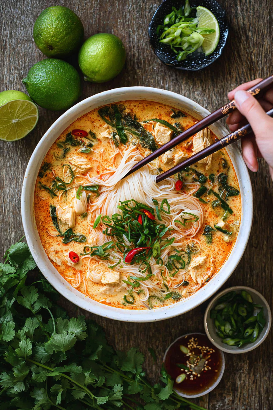 Damn Delicious Thai Red Curry Noodle Soup