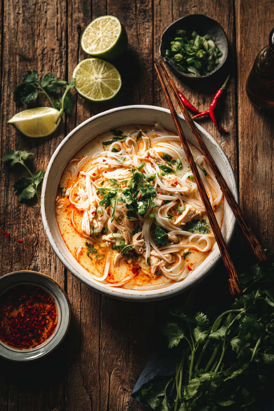 Damn Delicious Thai Red Curry Noodle Soup