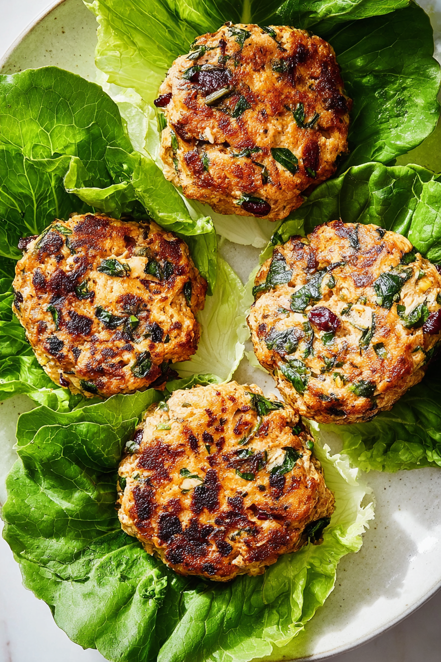 Delicious Greek-inspired Chicken Burgers