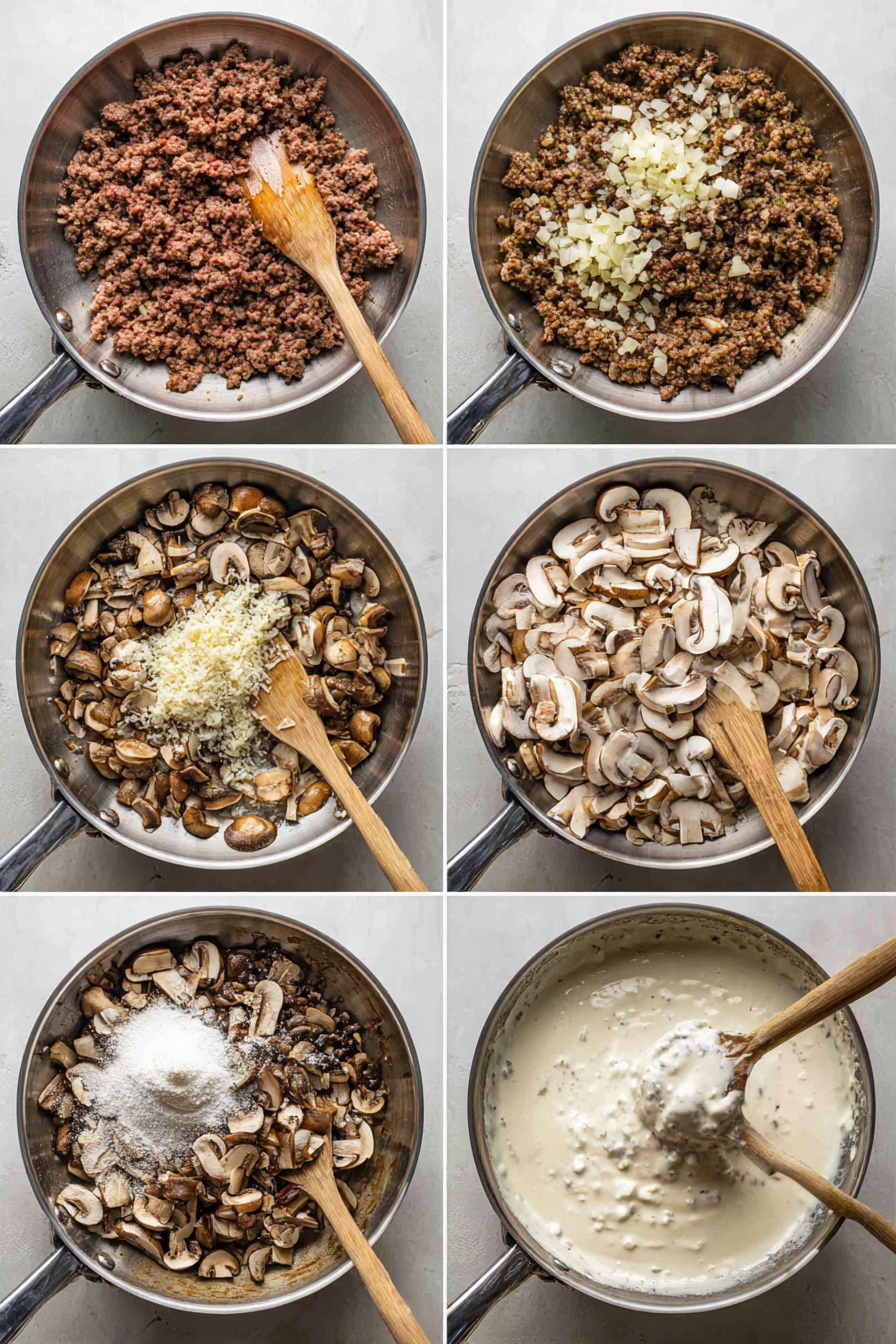 Delicious Ground Beef Stroganoff Dinner Recipe