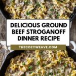 Delicious Ground Beef Stroganoff Dinner Recipe