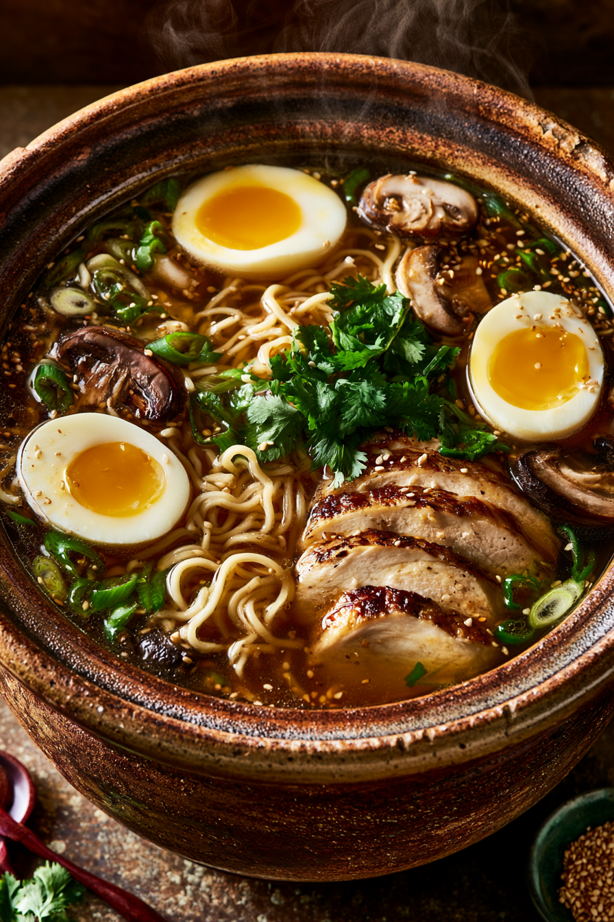 Delicious Slow Cooker Chicken Ramen Noodles, Easy Cheap Crockpot Meals Delicious Slow Cooker Chicken Ramen Noodles, Easy Cheap Crockpot Meals