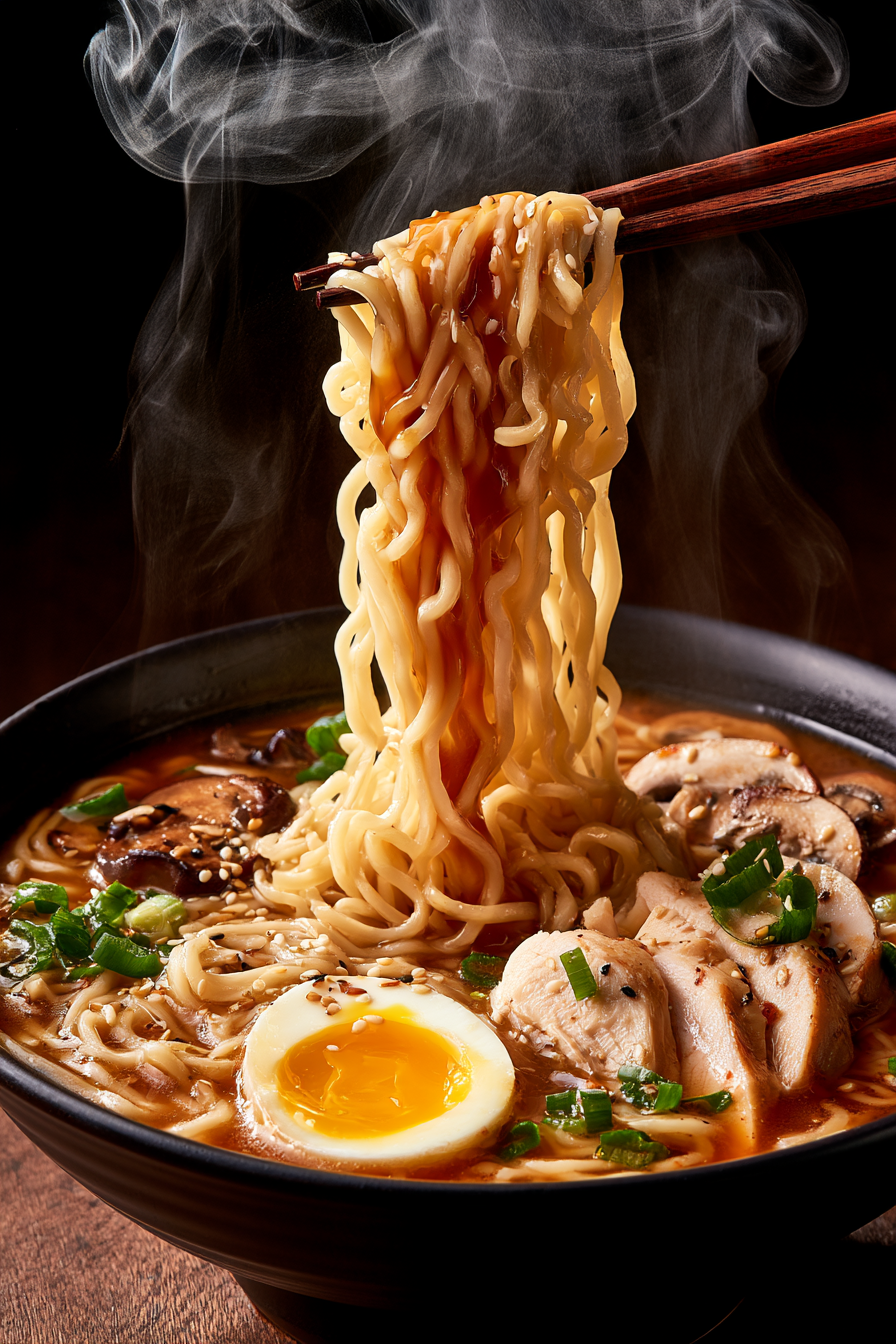 Delicious Slow Cooker Chicken Ramen Noodles, Easy Cheap Crockpot Meals Delicious Slow Cooker Chicken Ramen Noodles, Easy Cheap Crockpot Meals