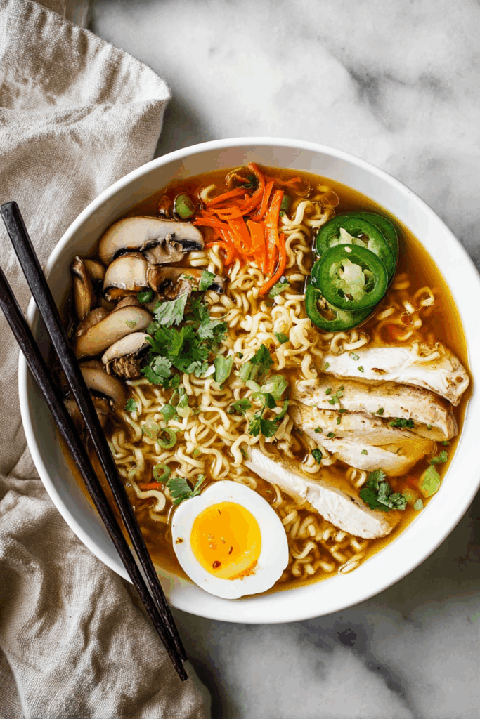 Delicious Slow Cooker Ramen Noodles