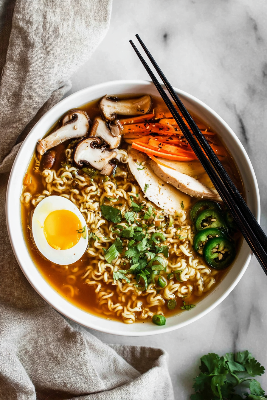 Delicious Slow Cooker Ramen Noodles
