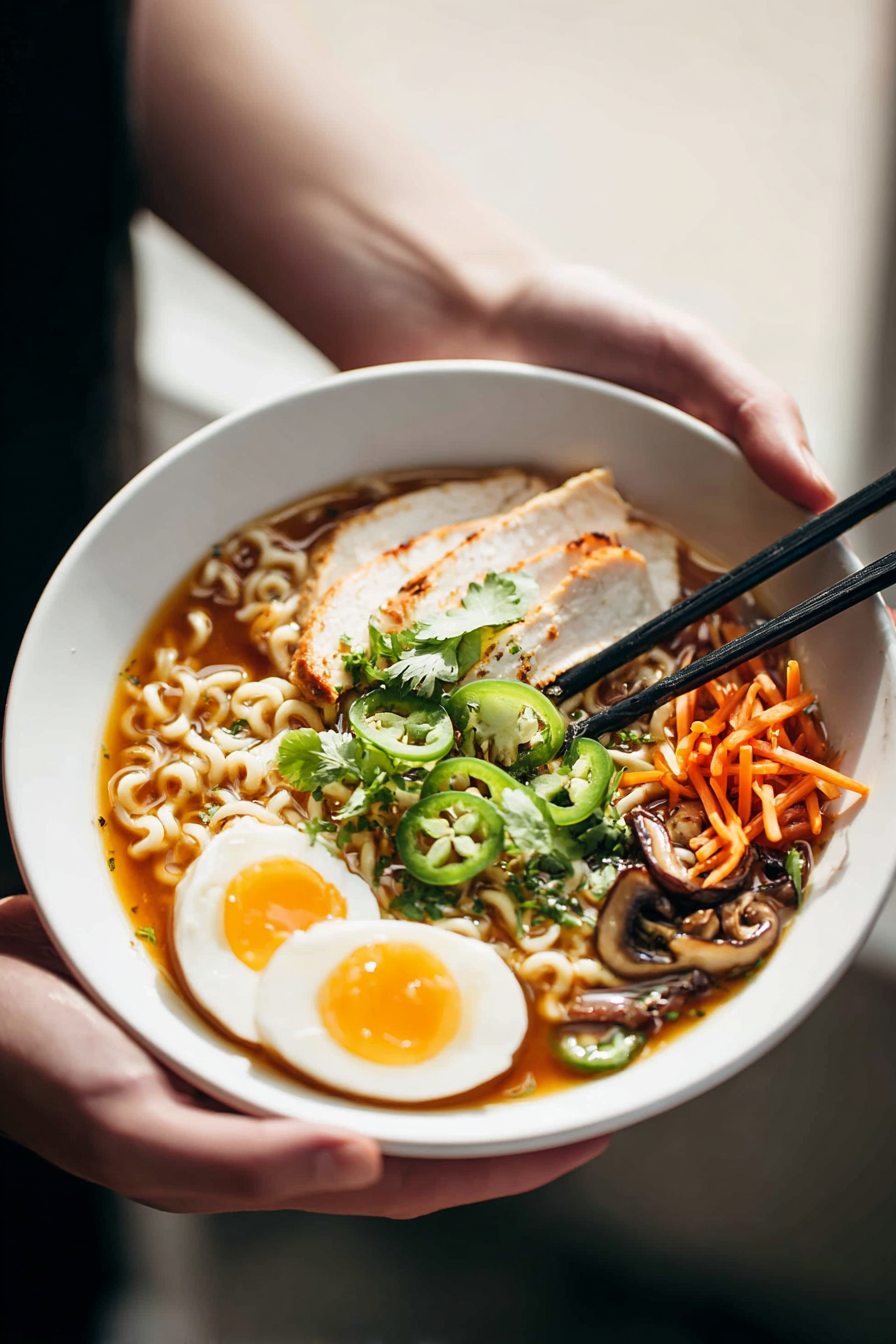 Delicious Slow Cooker Ramen Noodles