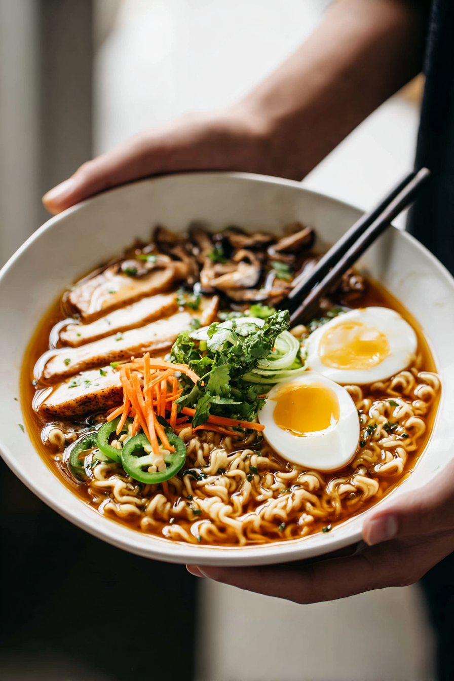 Delicious Slow Cooker Ramen Noodles