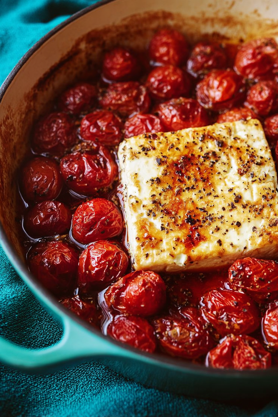 Easy Delicious Baked Feta Pasta