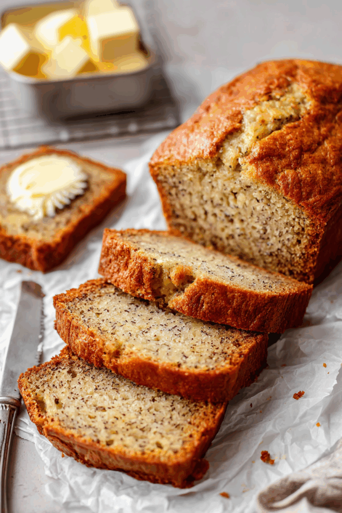 Easy Simple Banana Bread Easy Simple Banana Bread