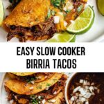 Easy Slow Cooker Birria Tacos