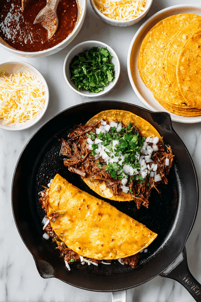 Easy Slow Cooker Birria Tacos - Thecozyweave