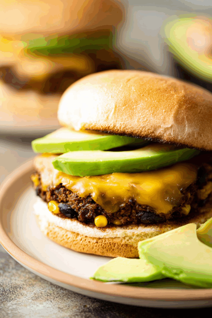 Easy Southwestern Black Bean Burgers Recipe