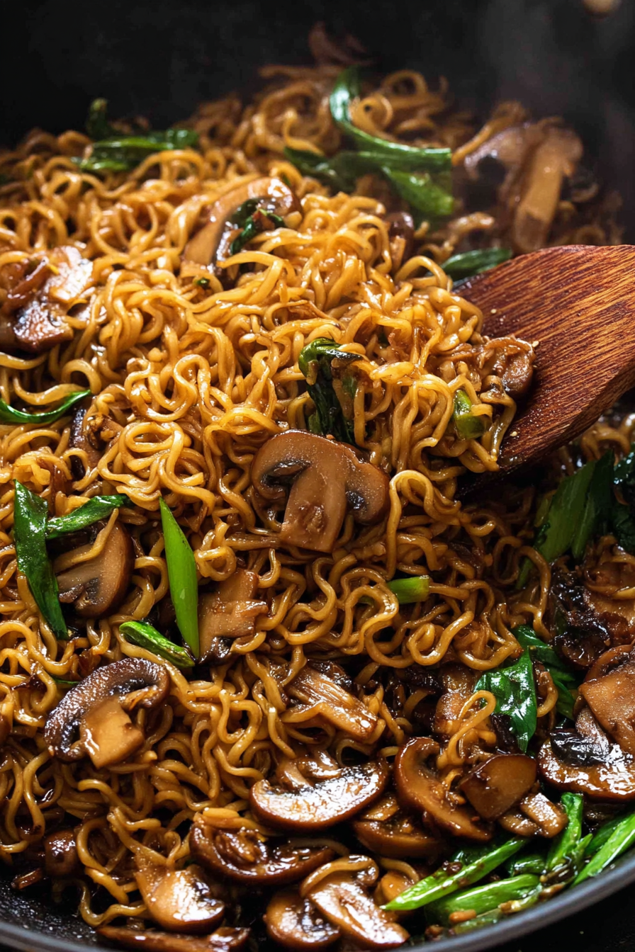 Fast Delicious Asian Mushroom Ramen Noodles Fast Delicious Asian Mushroom Ramen Noodles