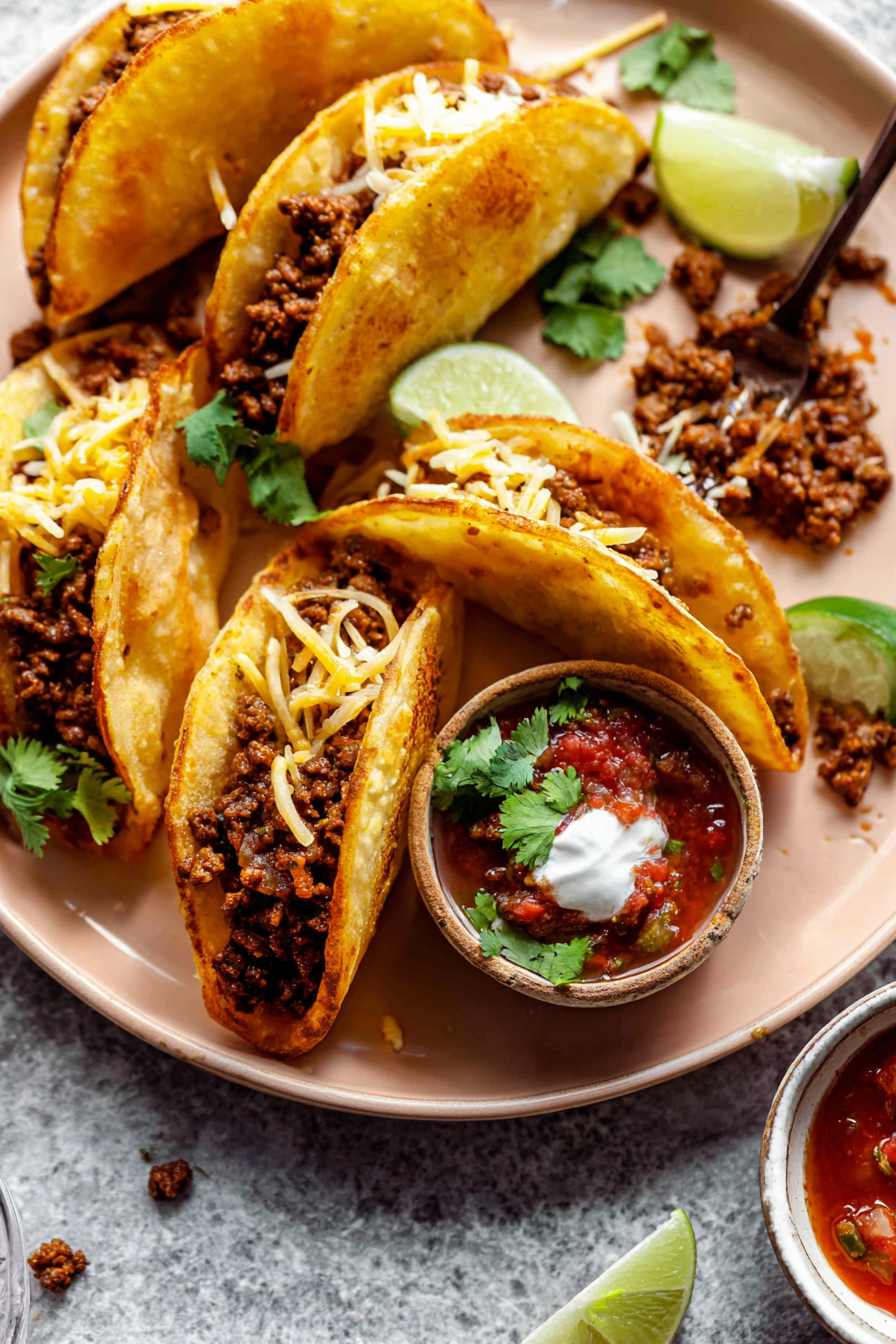 Fast Easy Ground Beef Tacos Recipe Fast Easy Ground Beef Tacos Recipe
