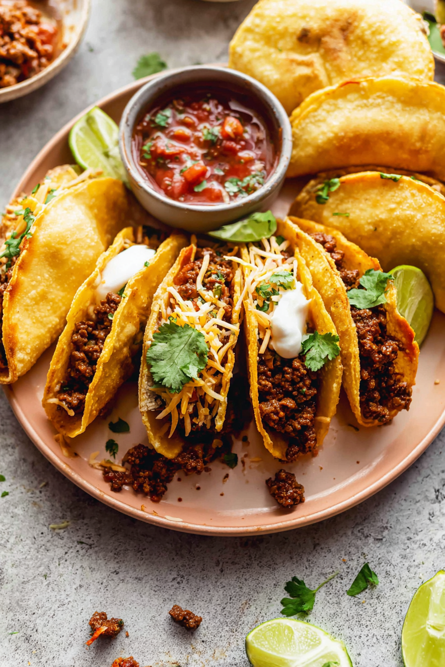 Fast Easy Ground Beef Tacos Recipe Fast Easy Ground Beef Tacos Recipe