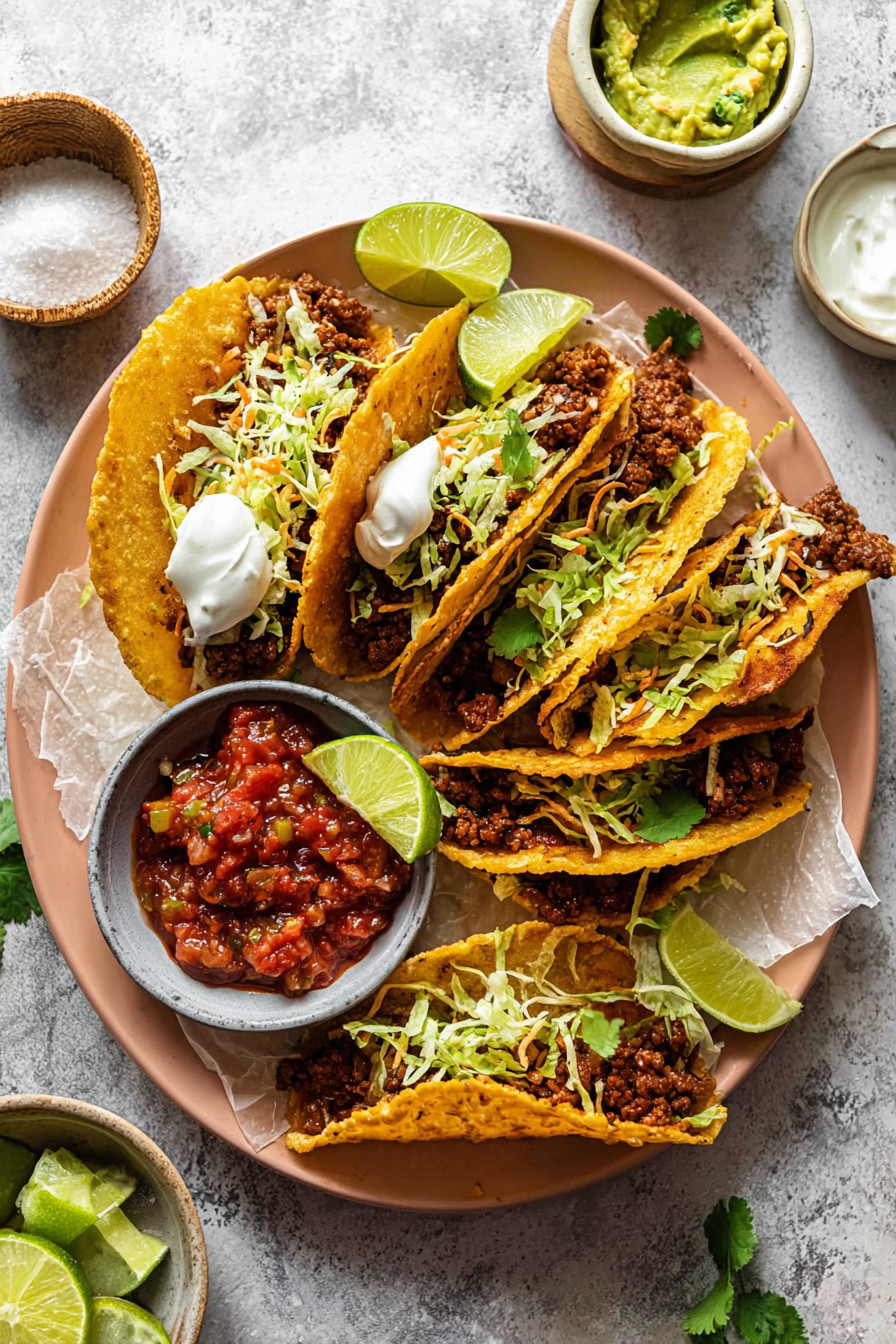 Fast Easy Ground Beef Tacos Recipe Fast Easy Ground Beef Tacos Recipe