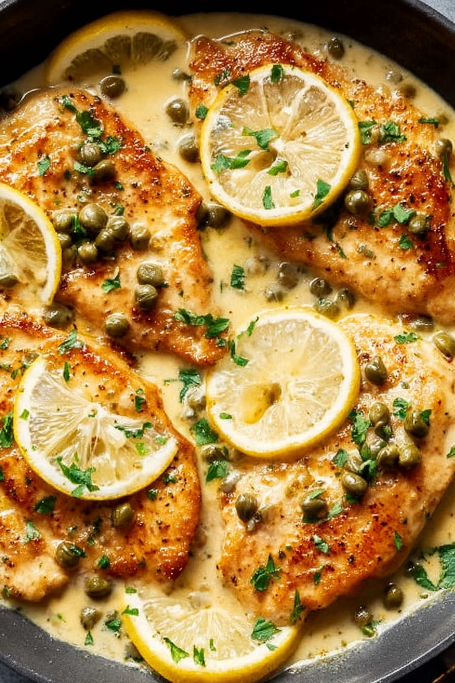 Fast Simple Chicken Piccata Recipe 2