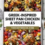 Greek-Inspired Sheet Pan Chicken & Vegetables Greek-Inspired Sheet Pan Chicken & Vegetables