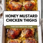 Honey Mustard Chicken Thighs
