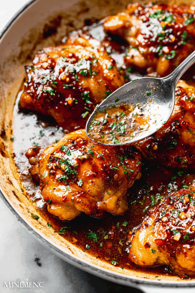 Juicy Baked Honey Garlic Chicken Thighs Recipe Juicy Baked Honey Garlic Chicken Thighs Recipe
