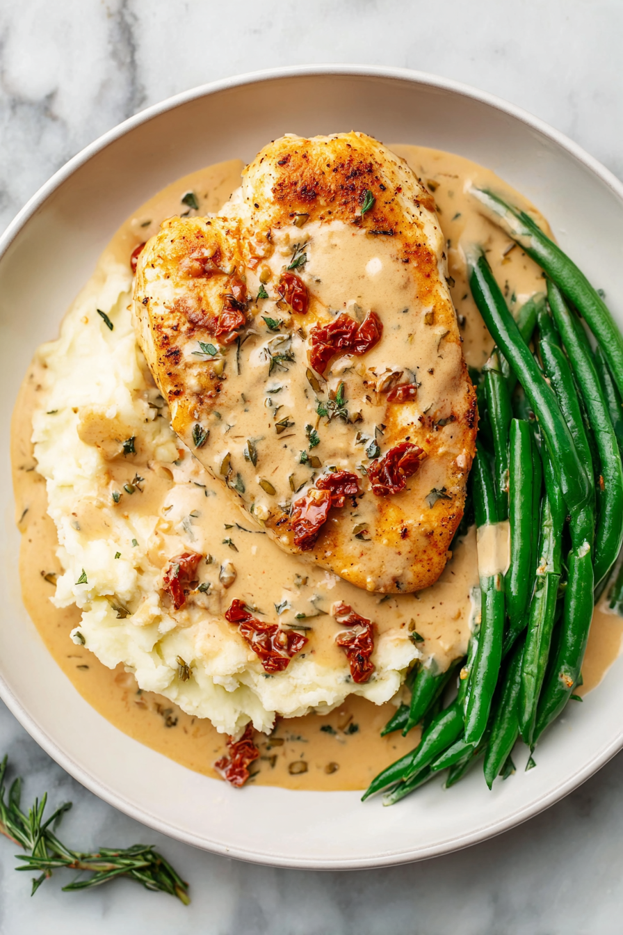 Marry Me Chicken, Creamy Sun-Dried Tomato Chicken