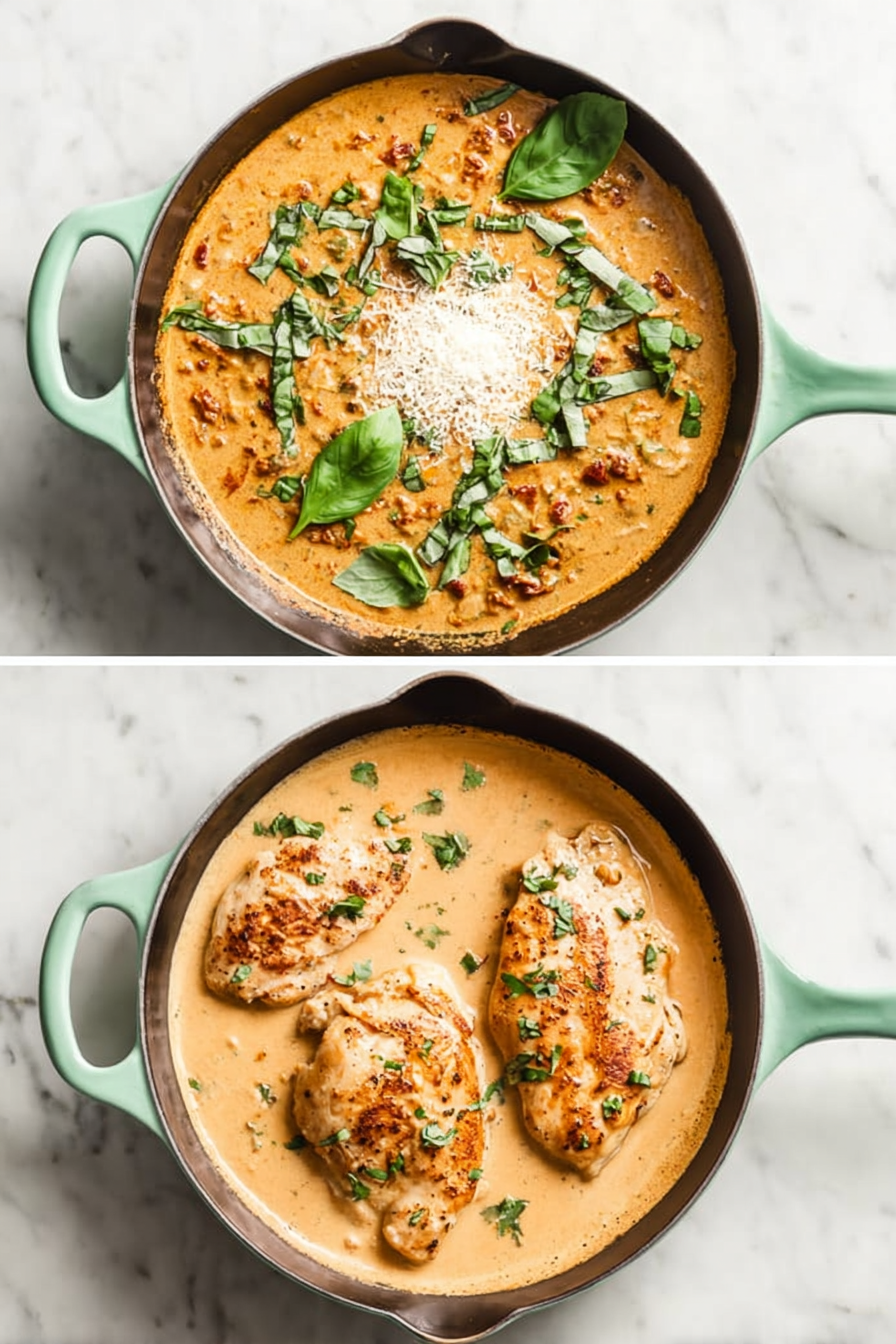 Marry Me Chicken, Creamy Sun-Dried Tomato Chicken