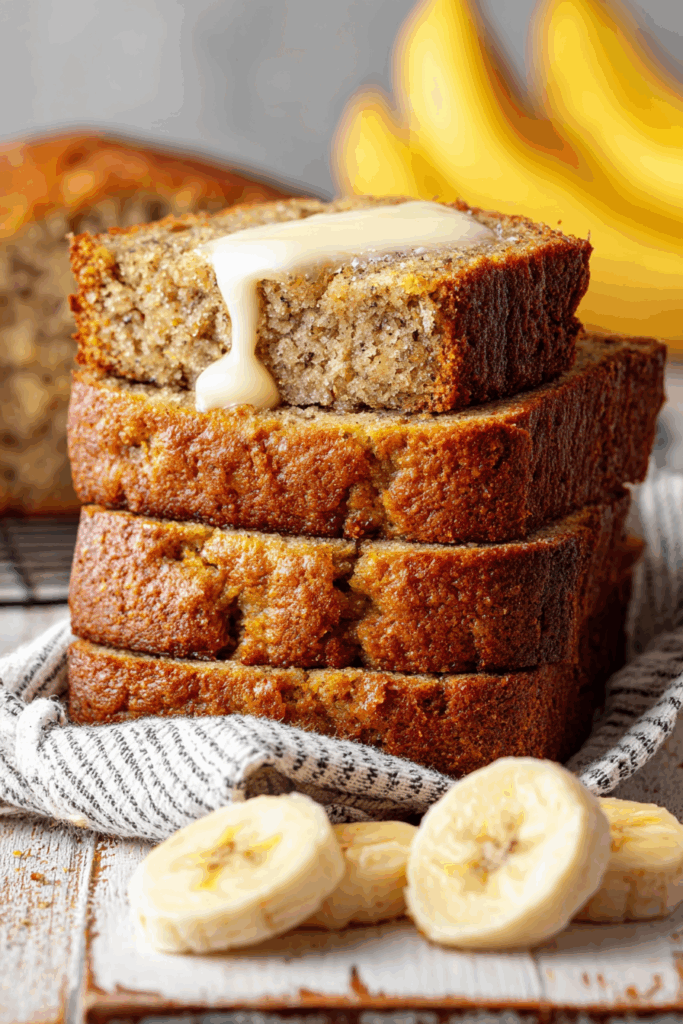 Moist & Easy Banana Bread Recipe Moist & Easy Banana Bread Recipe