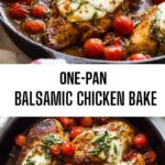 One-Pan Balsamic Chicken Bake