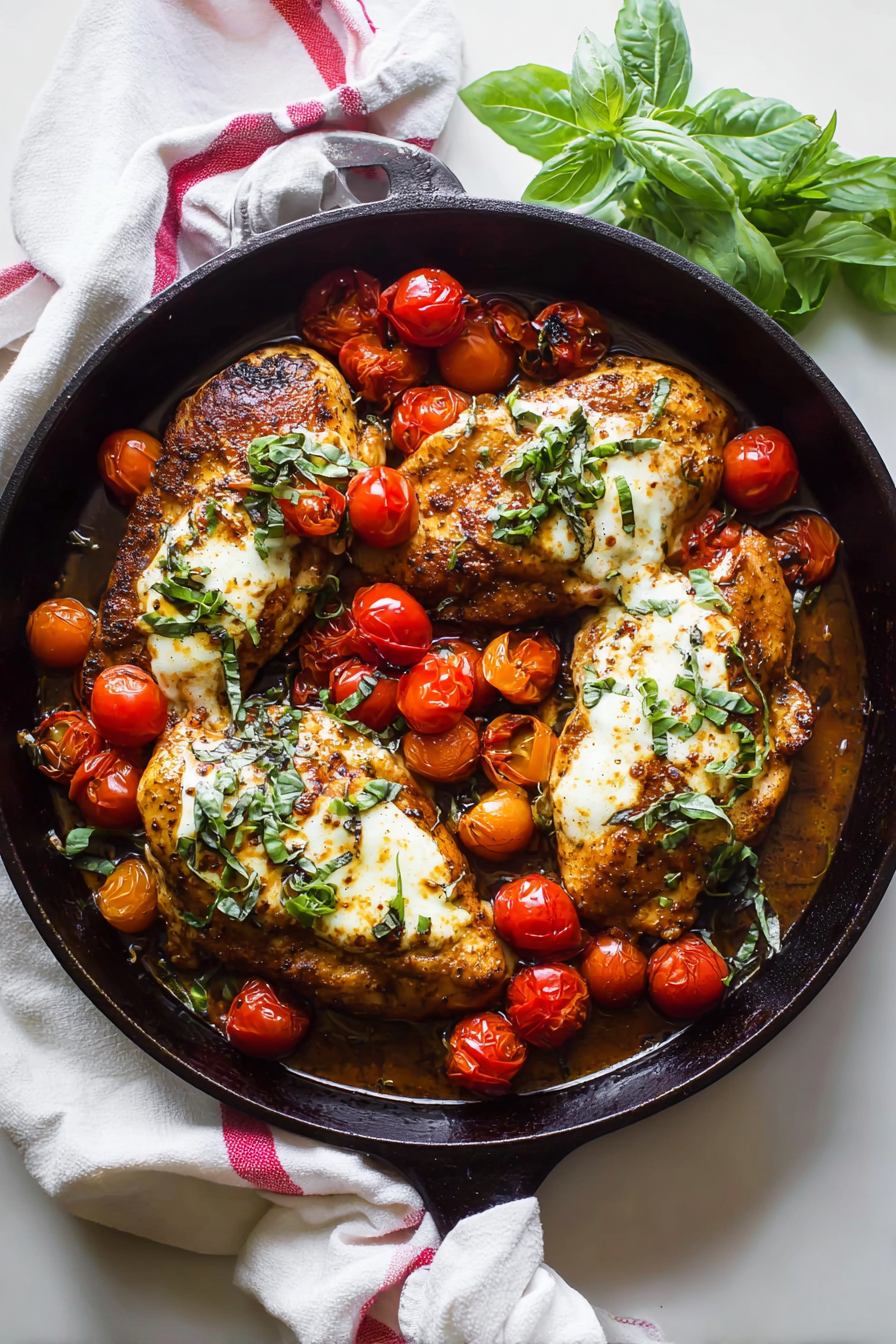 One-Pan Balsamic Chicken Bake