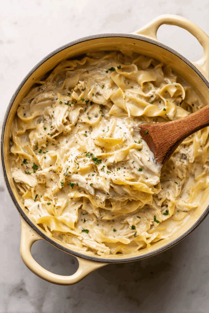 Quick 30-Minute One-Pot Chicken & Noodles