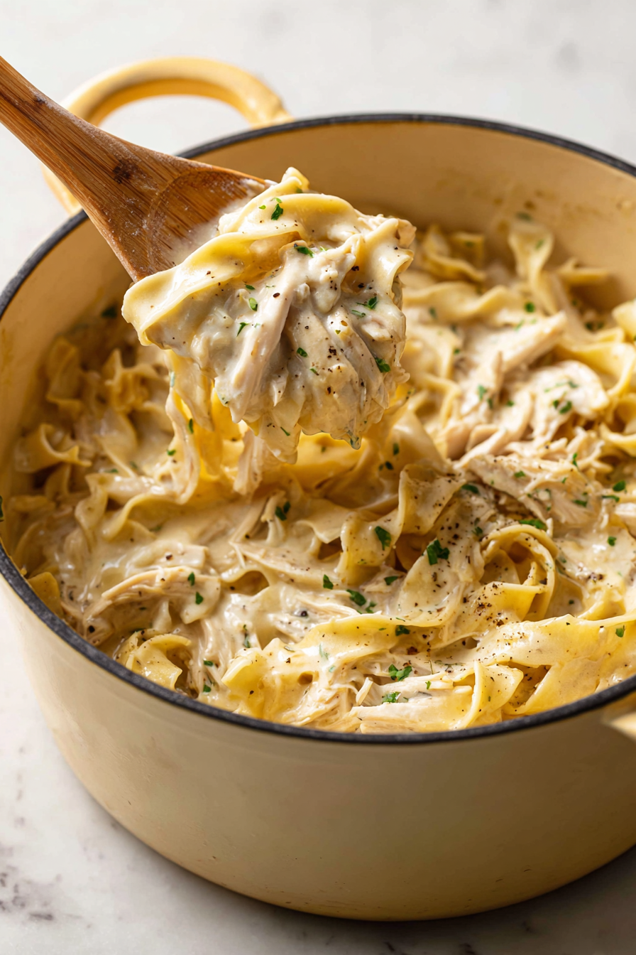 Quick 30-Minute One-Pot Chicken & Noodles