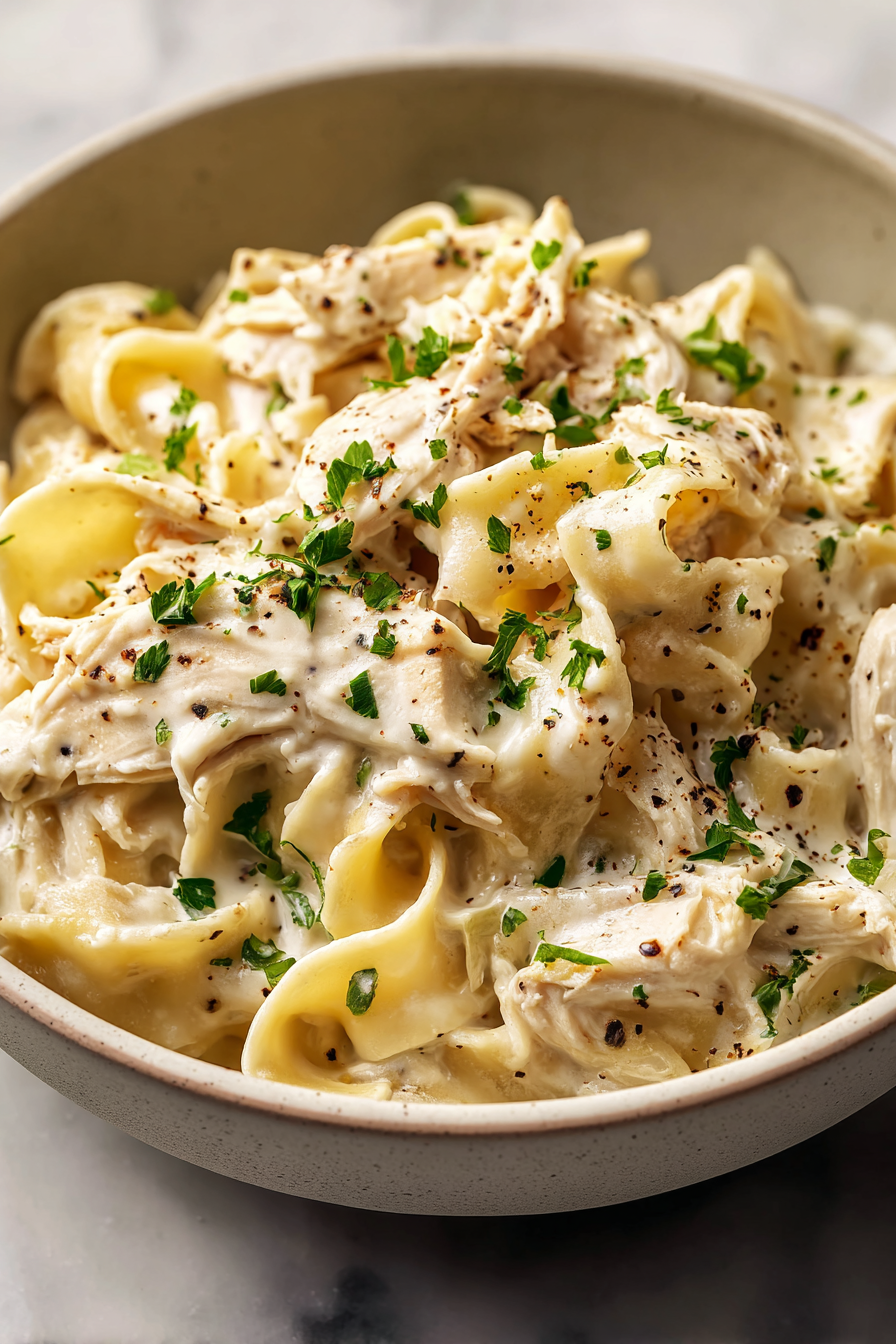 Quick 30-Minute One-Pot Chicken & Noodles