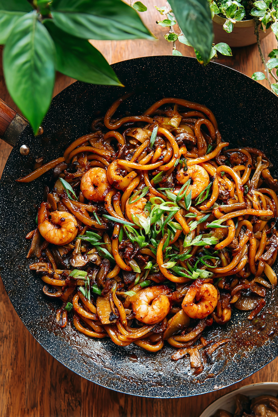 Quick And Satisfying 15-Minute Yaki Udon (Stir-Fried Udon Noodles)