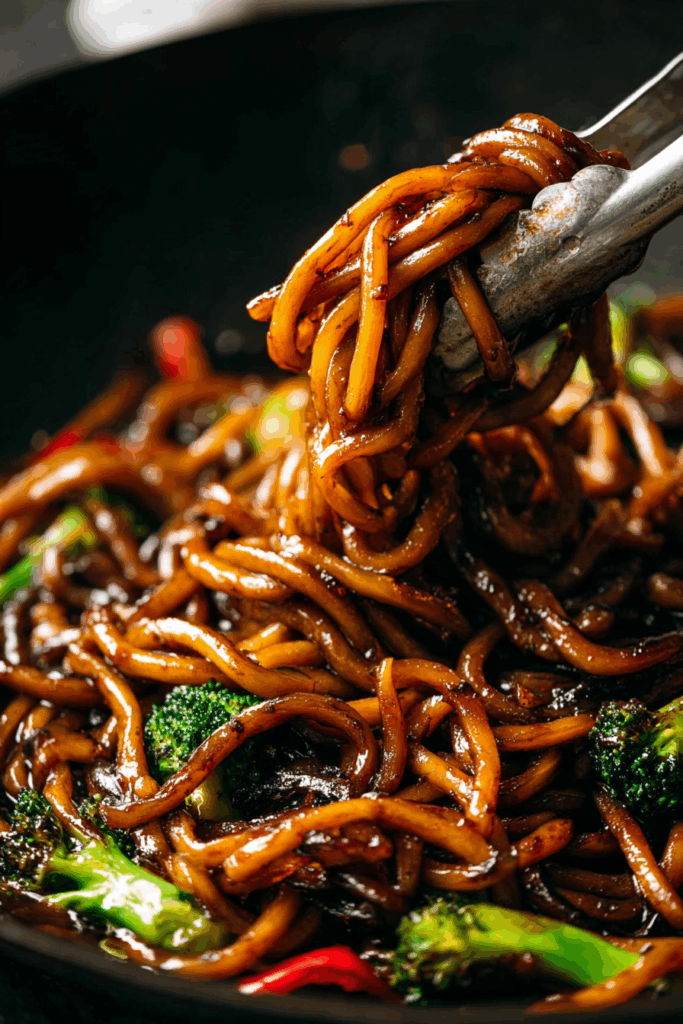 Quick Easy Black Pepper Stir-Fried Udon Quick Easy Black Pepper Stir-Fried Udon