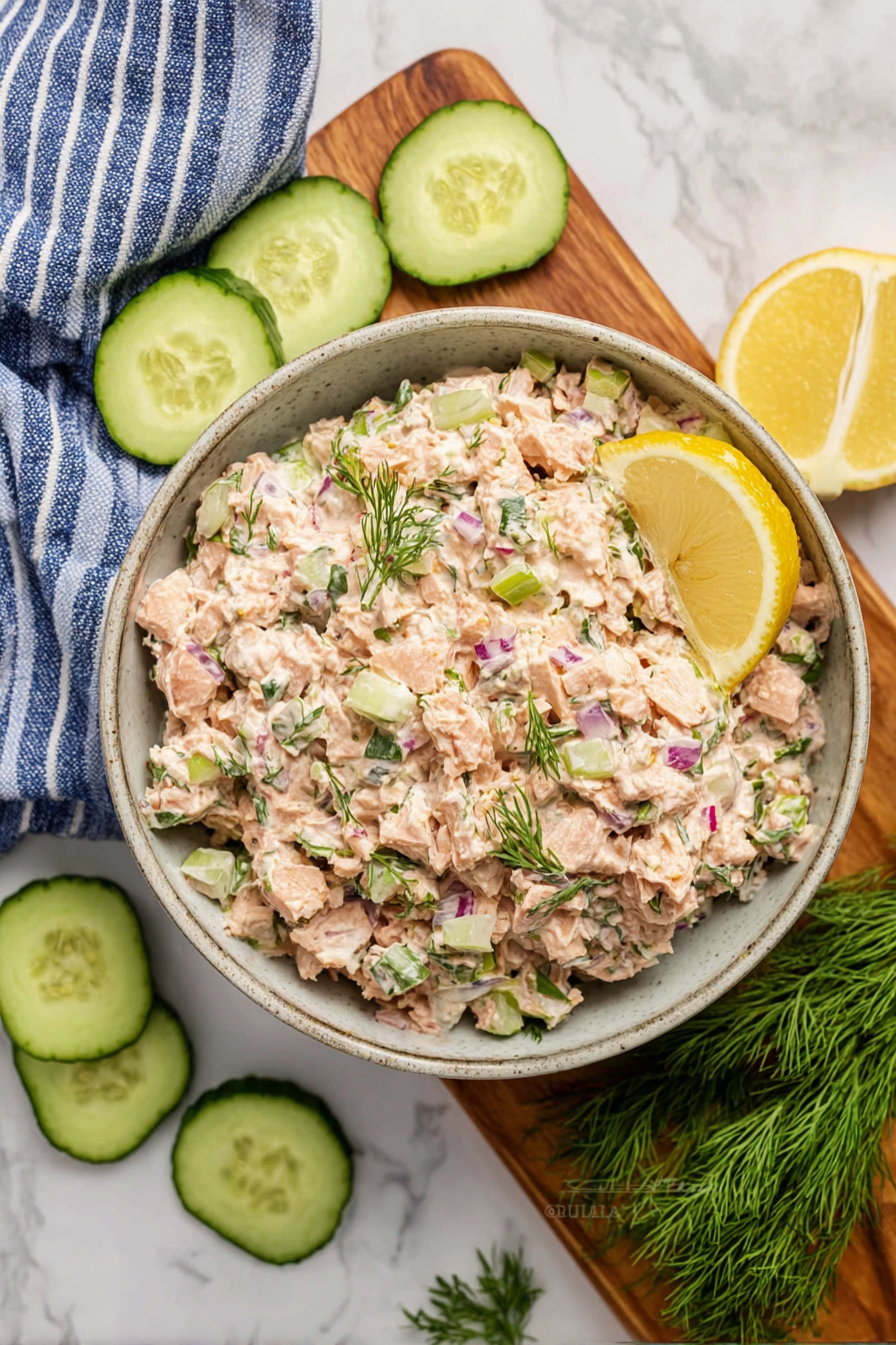 Quick Easy Salmon Salad 3