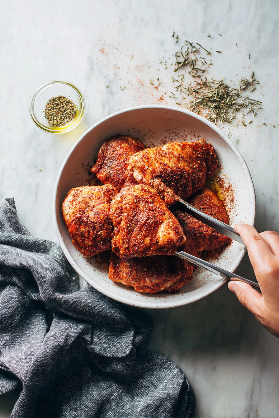 Quick Oven-Roasted Boneless Chicken Thighs Dinner Recipe