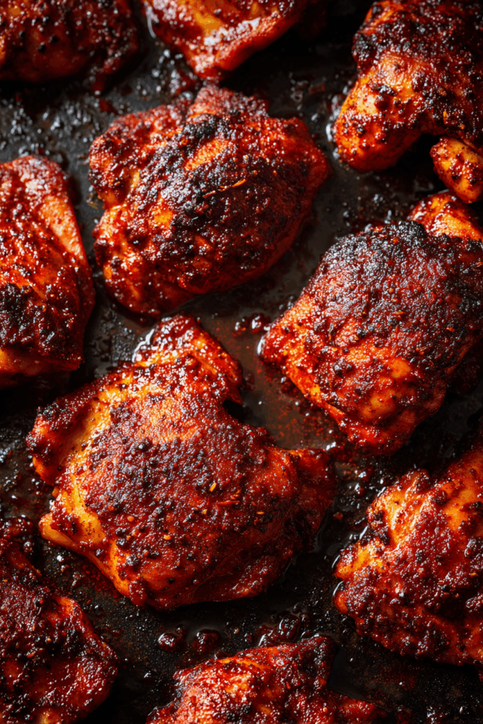 Oven Baked Chicken Thighs