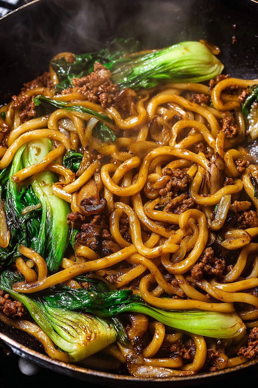 Stir-Fried Udon Noodles AKA Yaki Udon Stir-Fried Udon Noodles AKA Yaki Udon