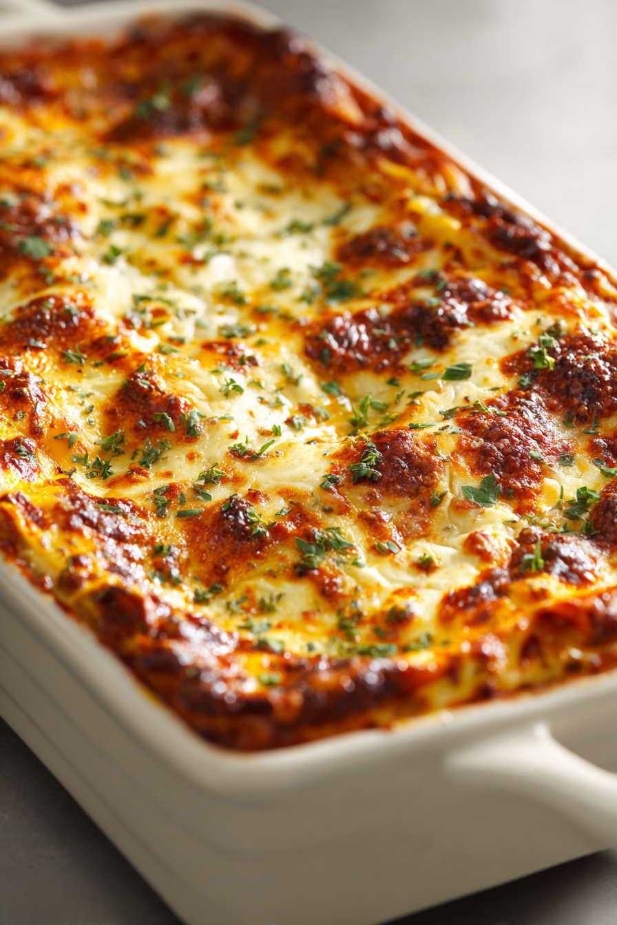 Super Easy No-Boil Lasagna