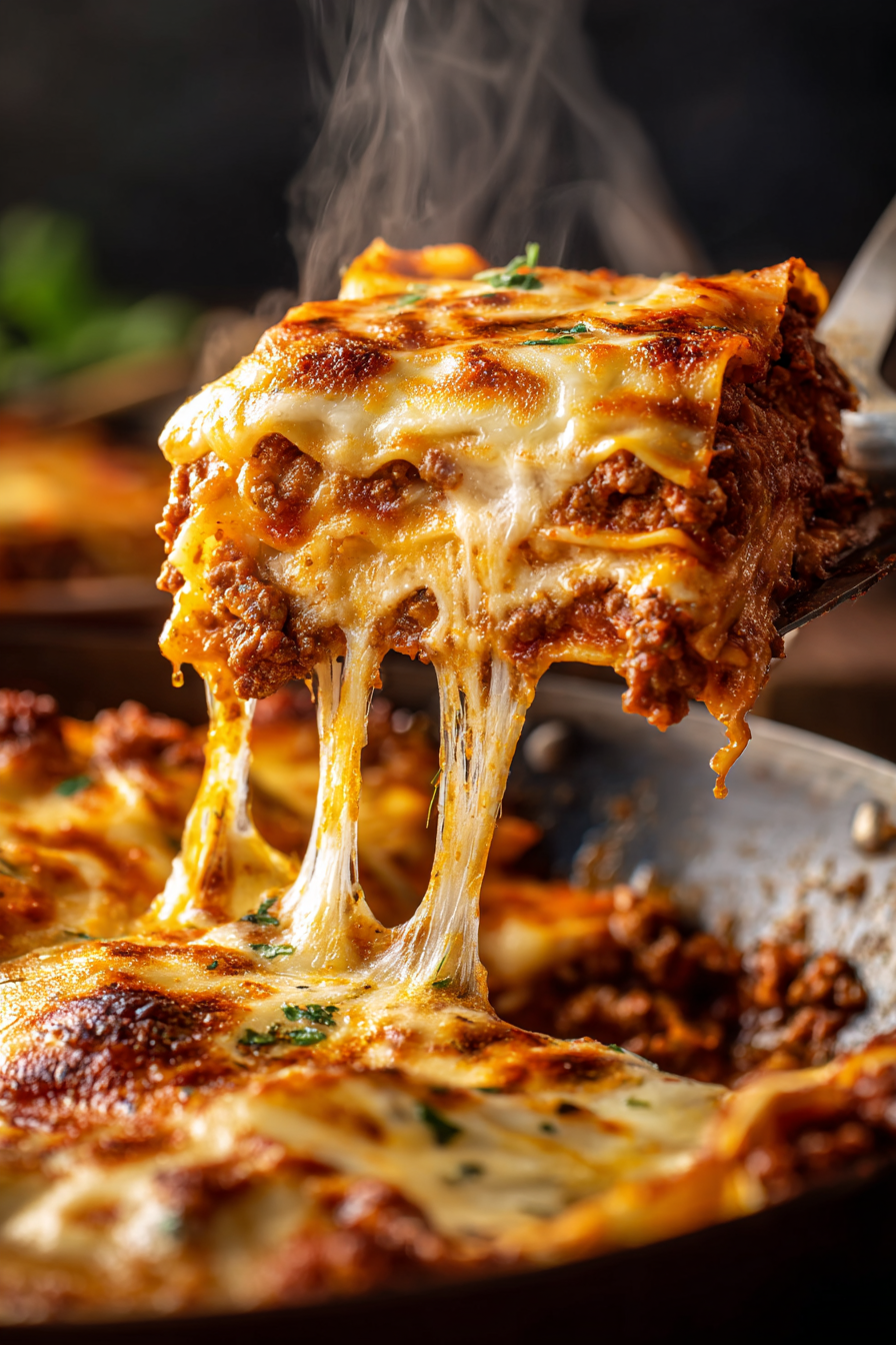 Super Easy No-Boil Lasagna