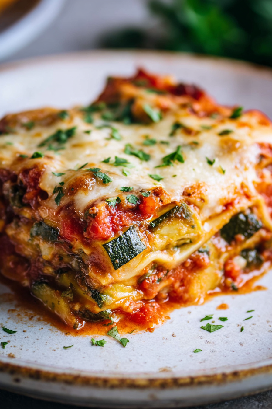 Super Simple Vegetable Lasagna