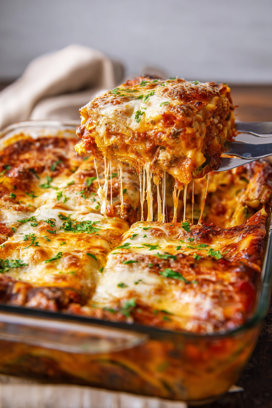 Super Simple Vegetable Lasagna