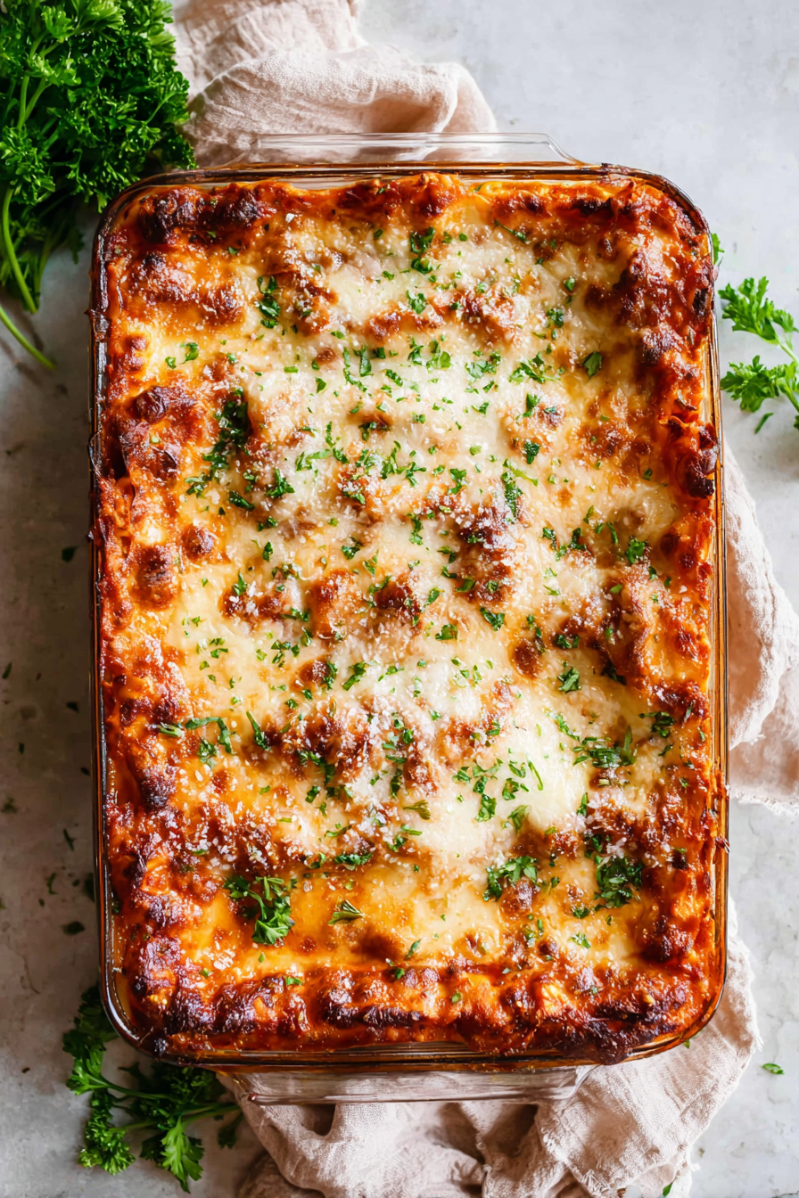Super Simple Vegetable Lasagna