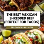 The Best Mexican Shredded Beef (Perfect for Tacos)