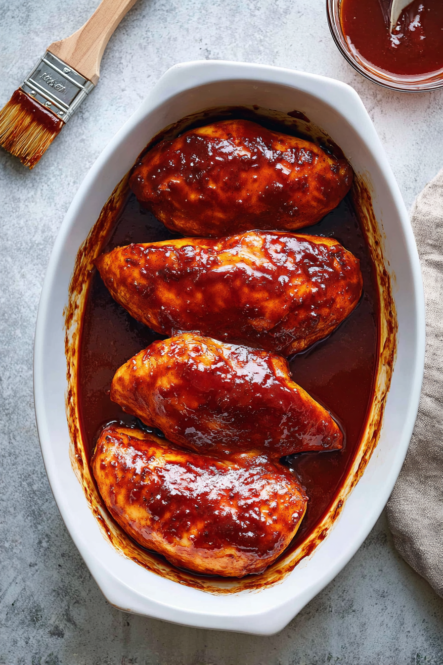 The Best Oven-Baked BBQ Chicken Breasts