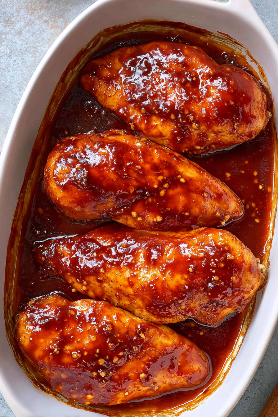 The Best Oven-Baked BBQ Chicken Breasts 3