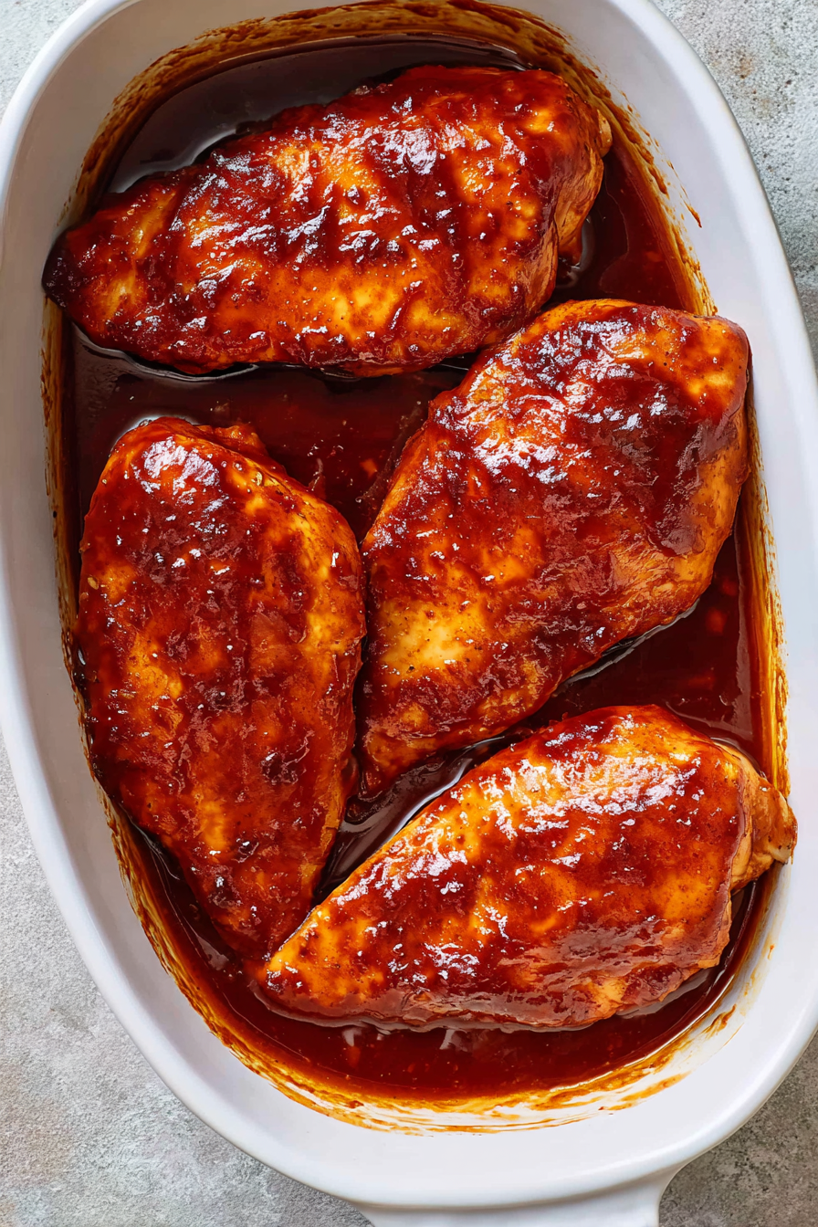 The Best Oven-Baked BBQ Chicken Breasts The Best Oven-Baked BBQ Chicken Breasts