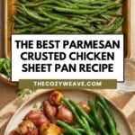 The Best Parmesan Crusted Chicken Sheet Pan Recipe